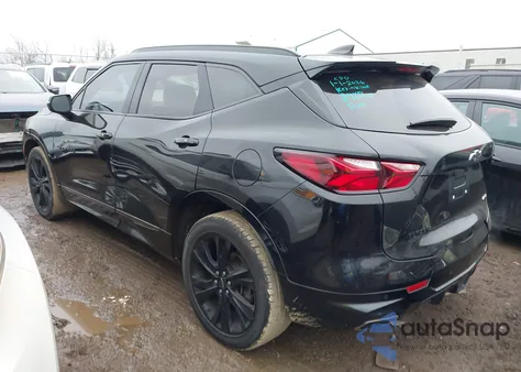 2021 Chevrolet Blazer Fwd Rs из США, поврежденный, VIN 3GNKBERS1MS572303